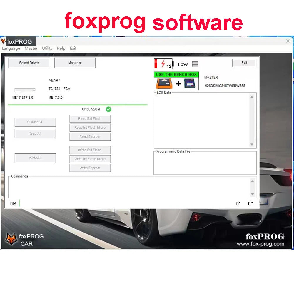 FoxPROG ECU