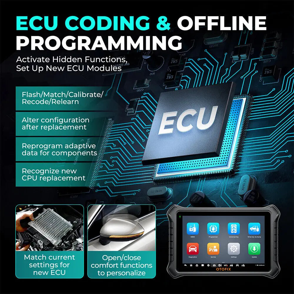 OTOFIX IM2 Programador y codificador de ECU,maquina de diagnosis avanzada y programador de llaves