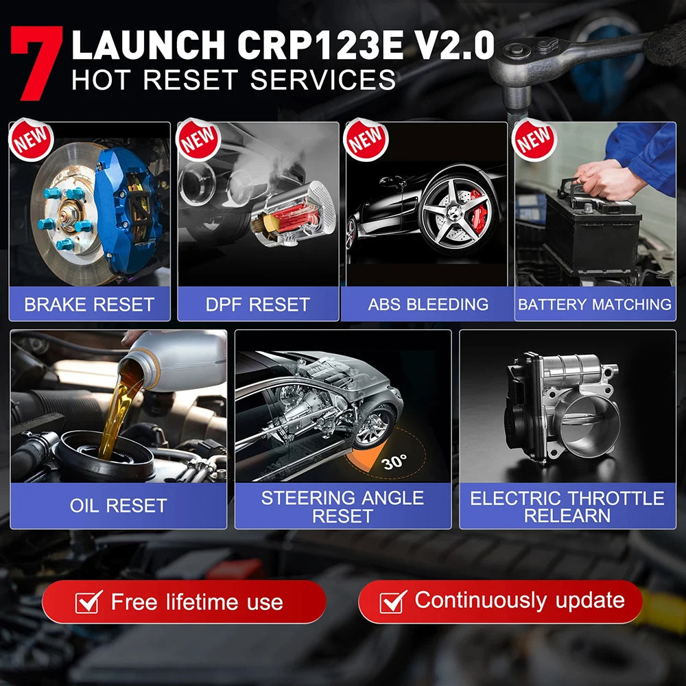 Launch X431 CRP123E